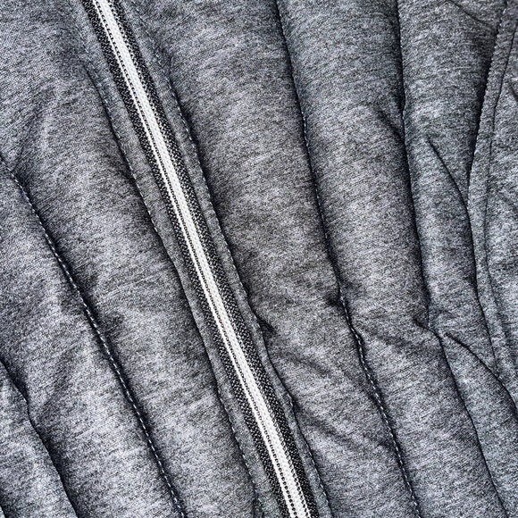 NAUTICA PUFFER JACKET SIZE MEDIUM WATER RESISTANT GRAY - Picture 2 of 4